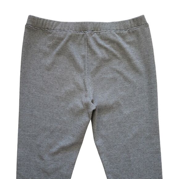 Talbots Women's Elastic-Waist Ponte Ankle Leggings • Houndstooth • Stretch • XL - Picture 6 of 8